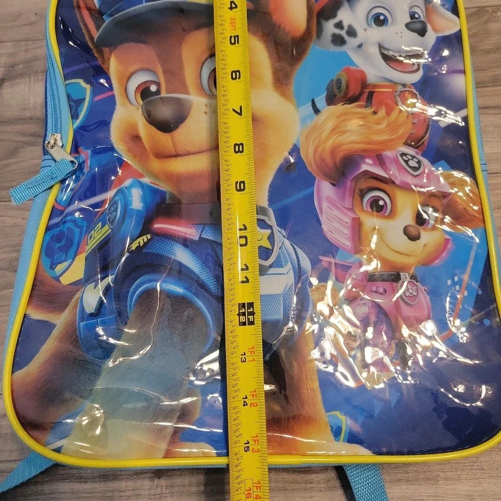 Paw Patrol Kids Backpack School Bag Blue Adjustable Straps Preschool NEW